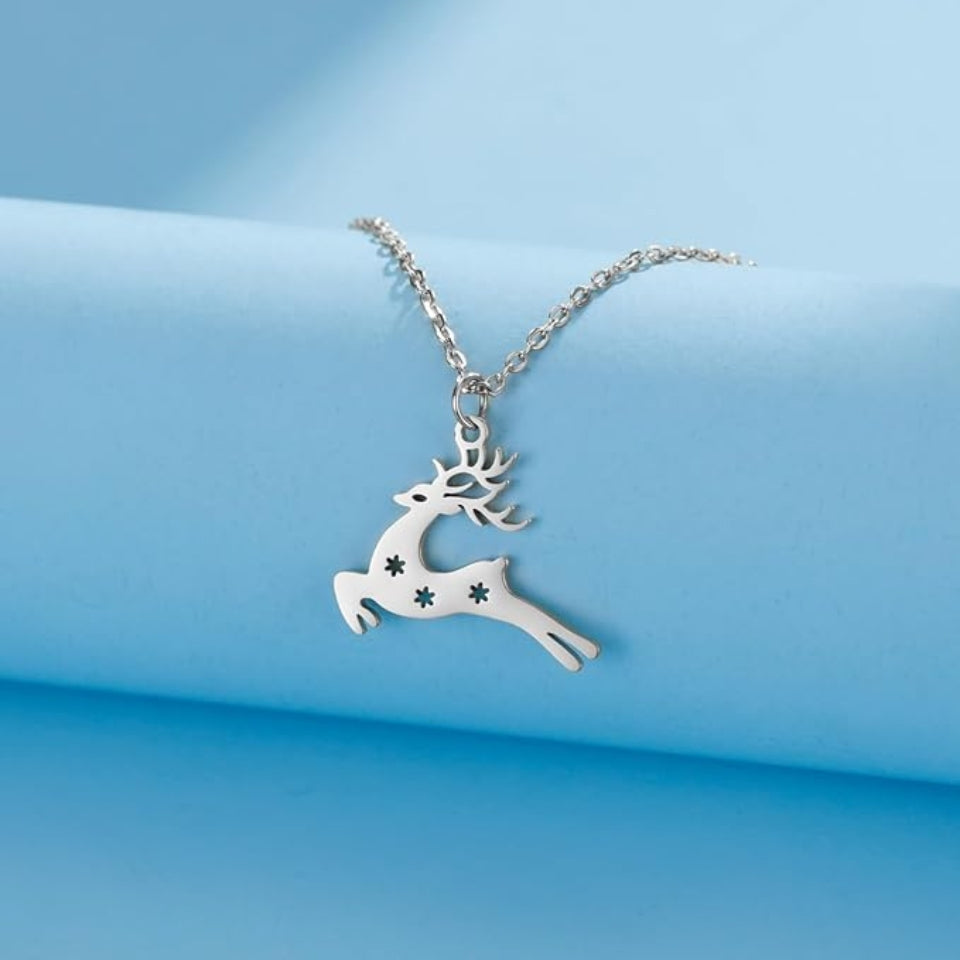Fashion Christmas Theme Pendant Necklace