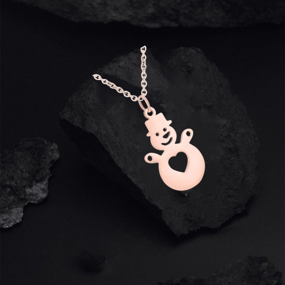 Fashion Christmas Theme Pendant Necklace