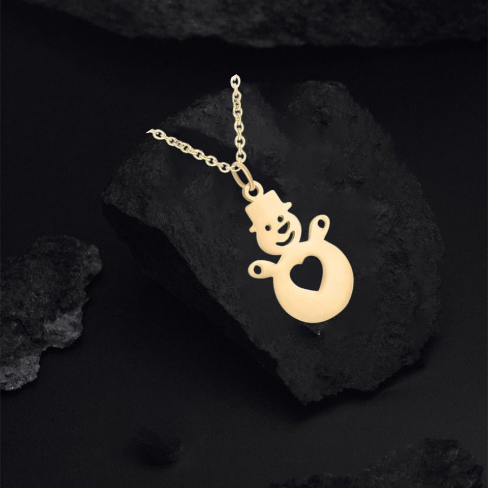 Fashion Christmas Theme Pendant Necklace