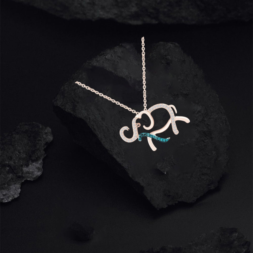 Lucky Elephant Pendant Necklace