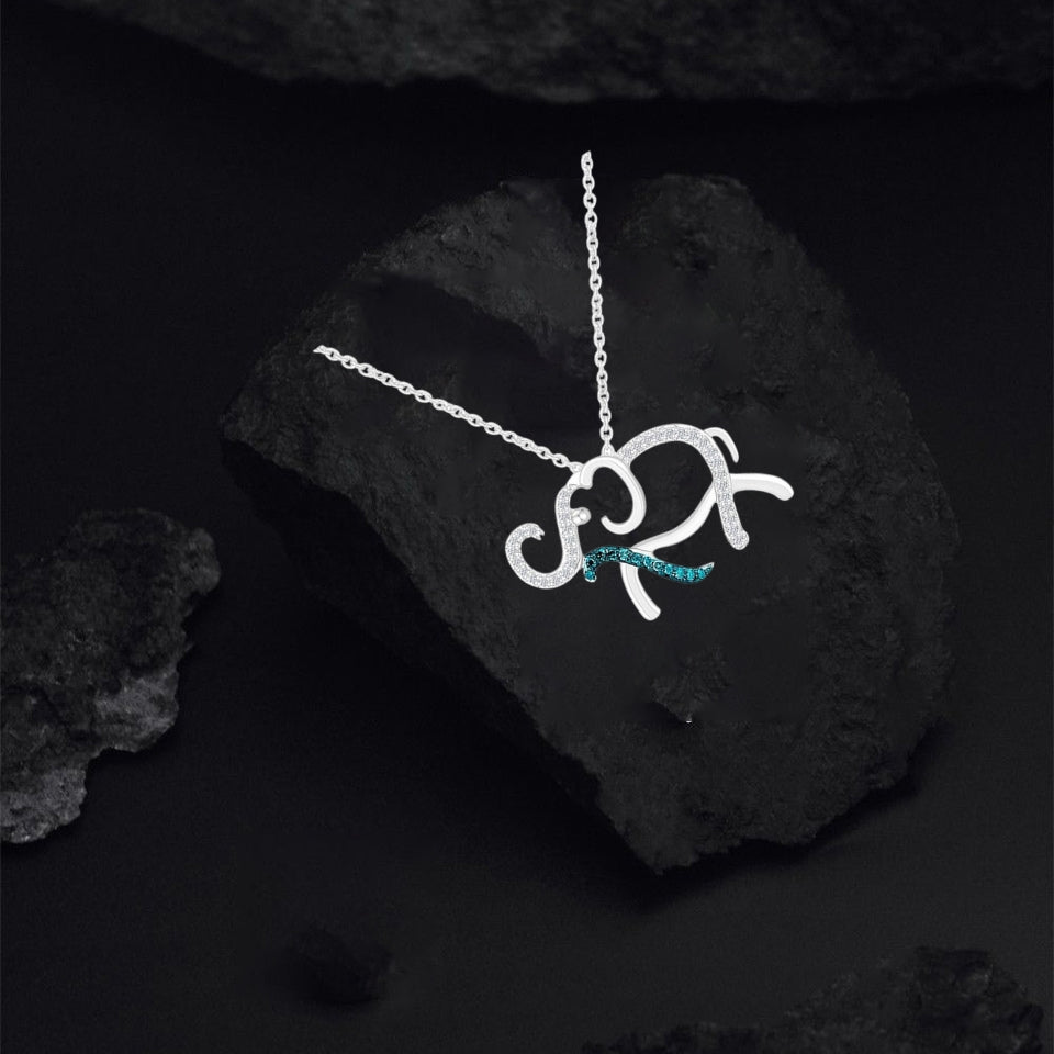 Lucky Elephant Pendant Necklace