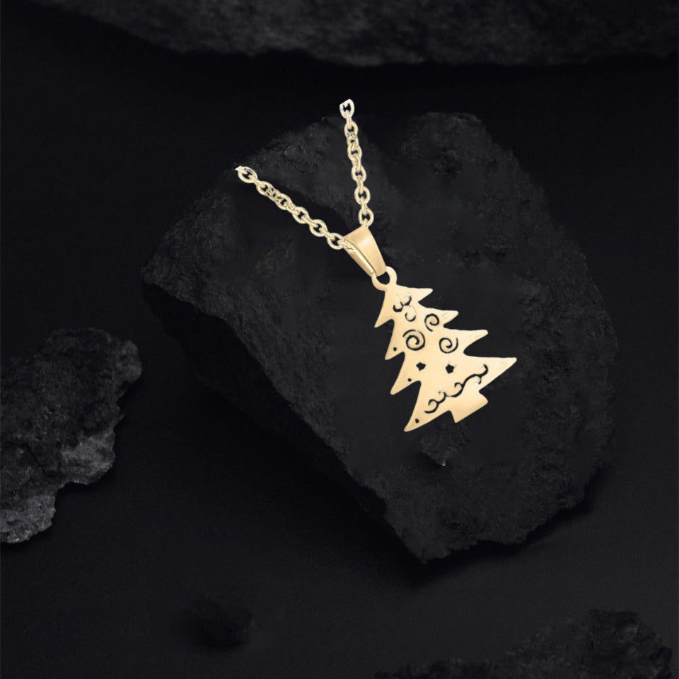 Fashion Christmas Theme Pendant Necklace