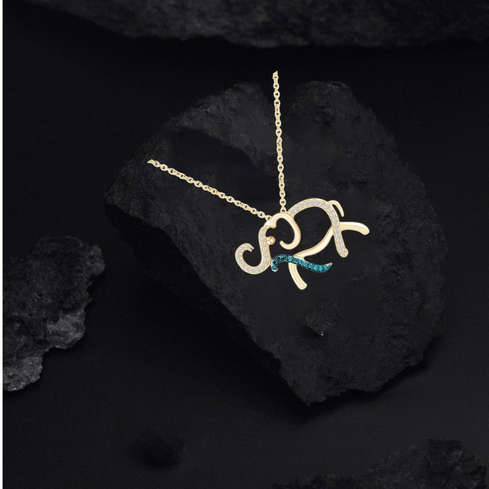 Lucky Elephant Pendant Necklace