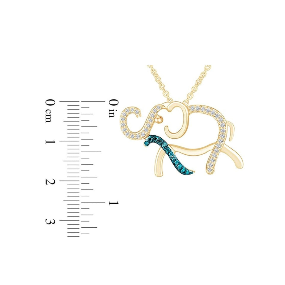 Lucky Elephant Pendant Necklace