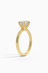 Six-Prong Classic Solitaire Ring