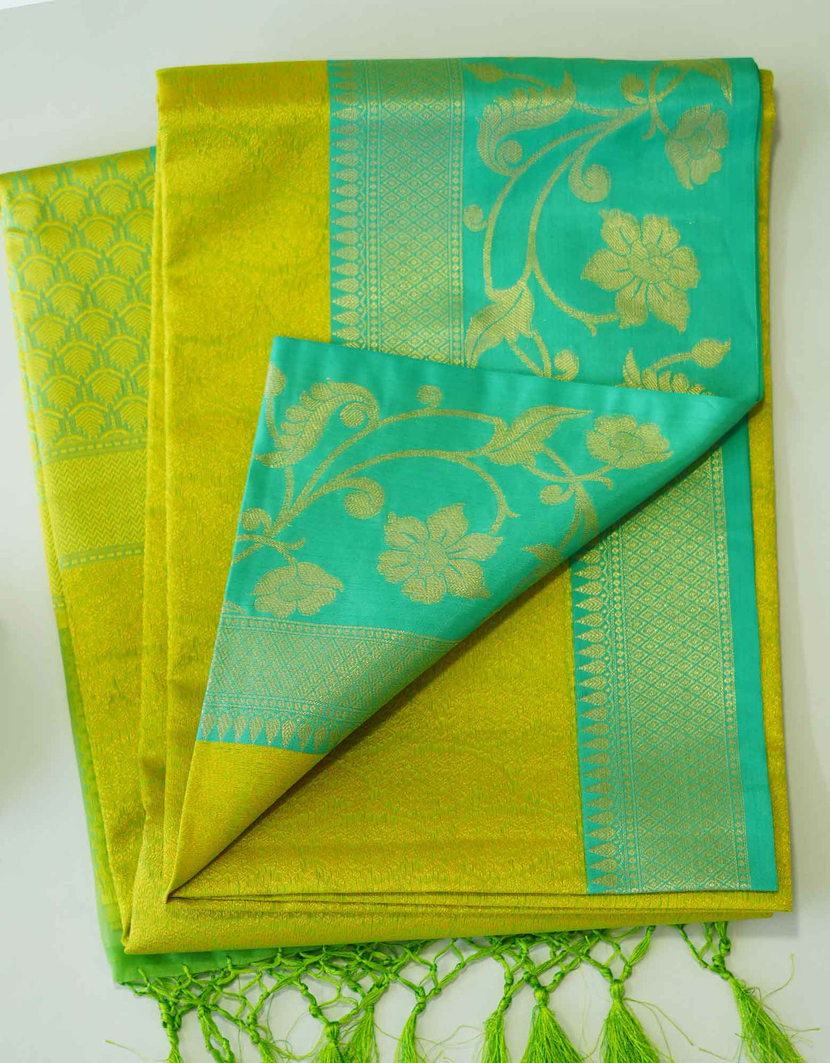 Fancy Brocade Saree