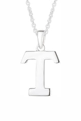 T Letter Pendant Necklace Girls