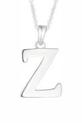 Z Letter Pendant Necklace Girls