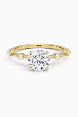 Moissanite Five Stone Ring