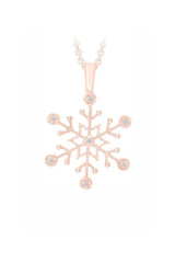 Star Snowflake Pendant Necklace