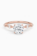 Moissanite Five Stone Ring