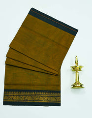 Brown Color Vasundhara Cotton Saree