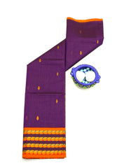 Royal Purple Venkatagiri Cotton Saree