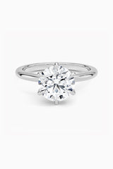 Six-Prong Classic Solitaire Ring