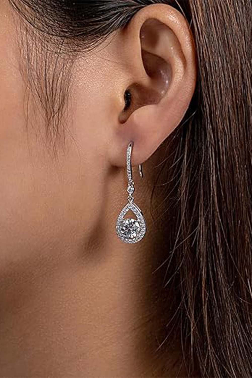 Yaathi Latest Drop Earrings for Women, Hook Earrings