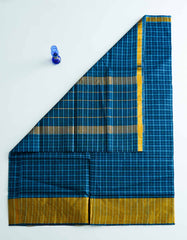 Checked South Cotton Saree