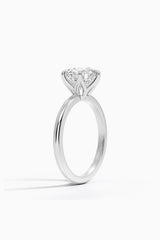 Six-Prong Classic Solitaire Ring