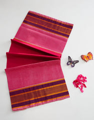 Deep Pink Colour Lakshmi Cotton Sarees