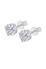 Moissanite Screw Back Stud