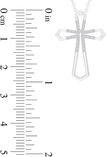 Latest Open Cross Pendant Necklace, Cross Jewellery 