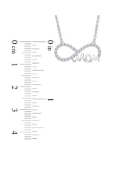 Mom Infinity Pendant Necklace