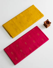 Venkatagiri Cotton Saree with two different Colors