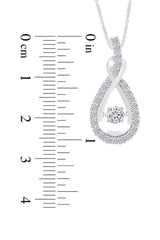 Latest Moissanite Diamond Layered Infinity Pendant Necklace 