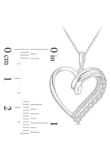 Buy Looping Heart Pendant Necklace