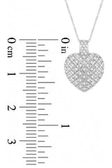 Love Heart Shape Pendant Necklace