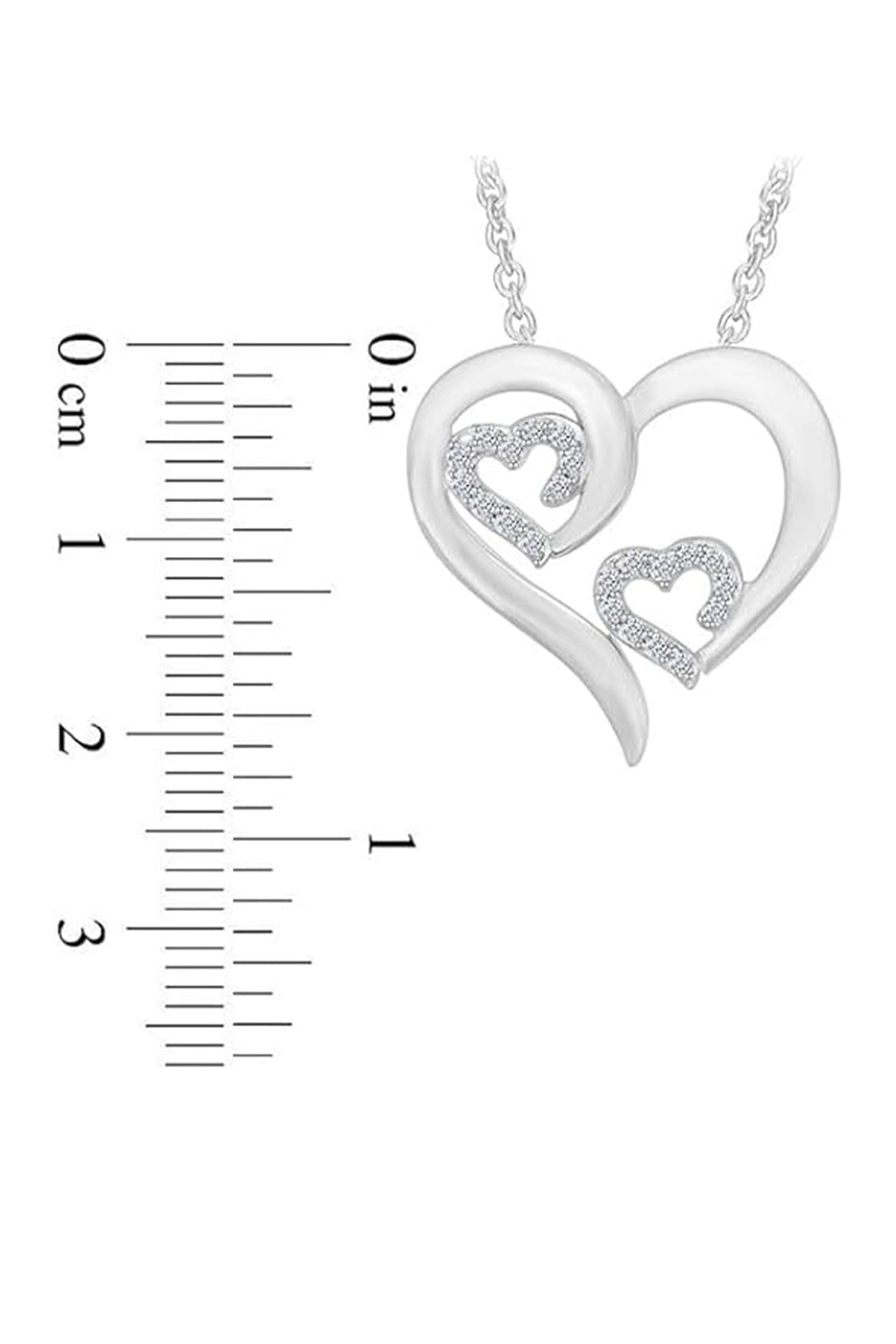 Triple Heart Pendant Necklace, Buy Pendant Online 