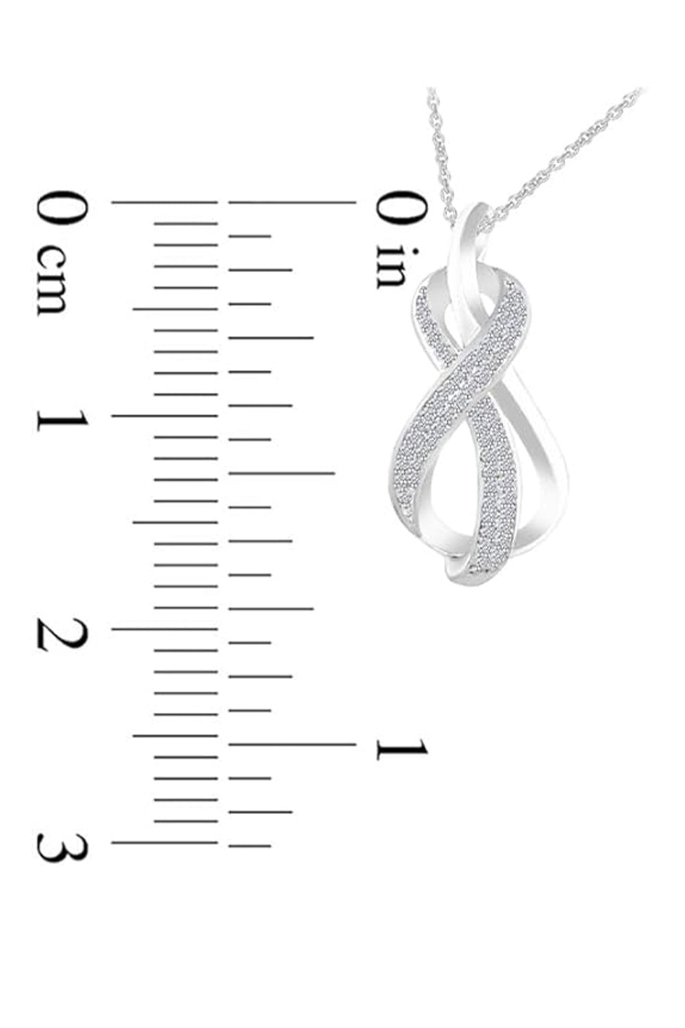  Infinity Pendant Necklace