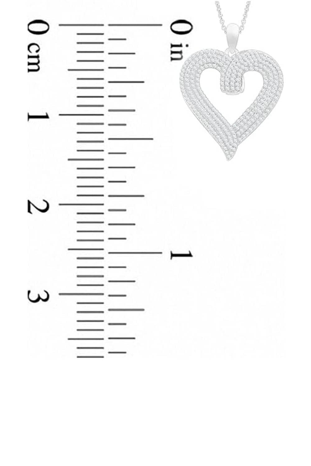 Latest Moissanite Diamond Heart Pendant Necklace