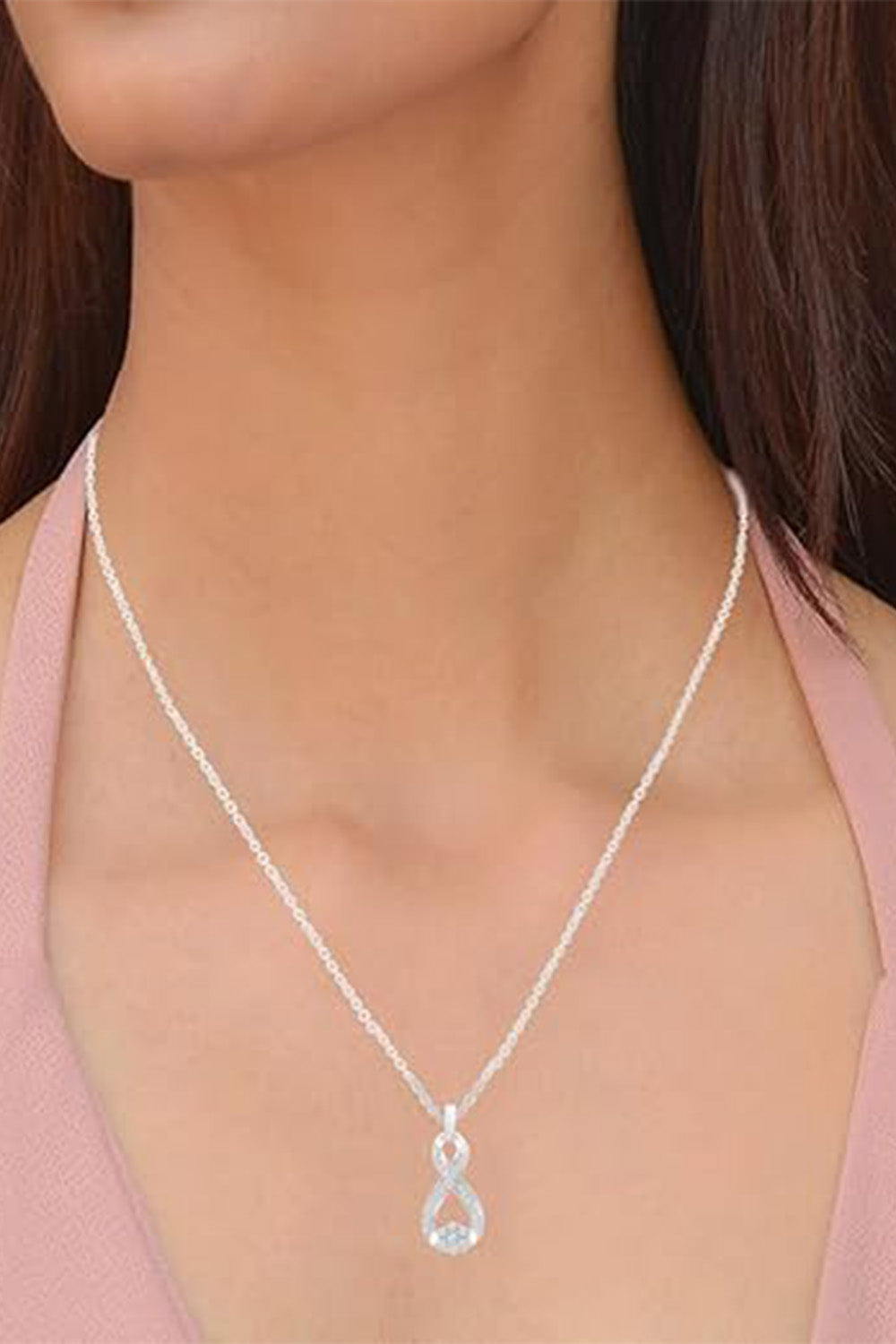 Buy Ladies Infinity Pendant Necklace