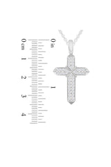 Bold Cross Pendant Necklace