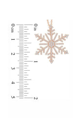 Blossom Snowflake Pendant Necklace