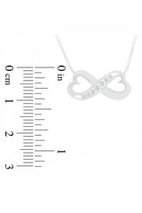 Latest Yaathi Heart-Shape Infinity Necklace, Fashion Jewellery