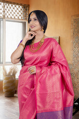 Designer Semi Silk Saree.