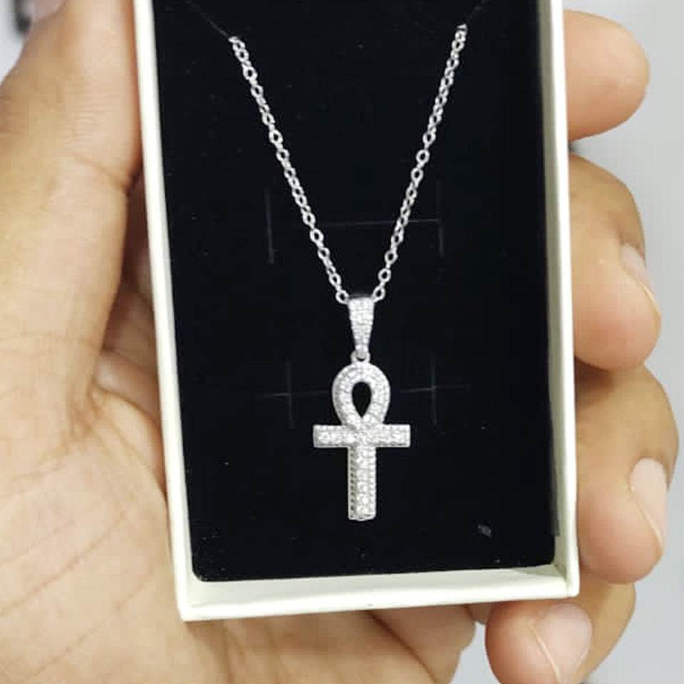 Ankh Cross Pendant Necklace