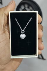 Toggle Love Heart Pendant Necklace