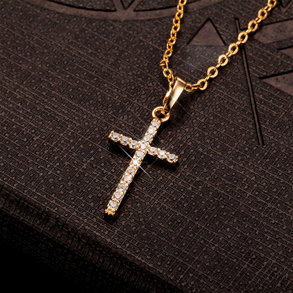 Stunning Cross Pendant Necklace