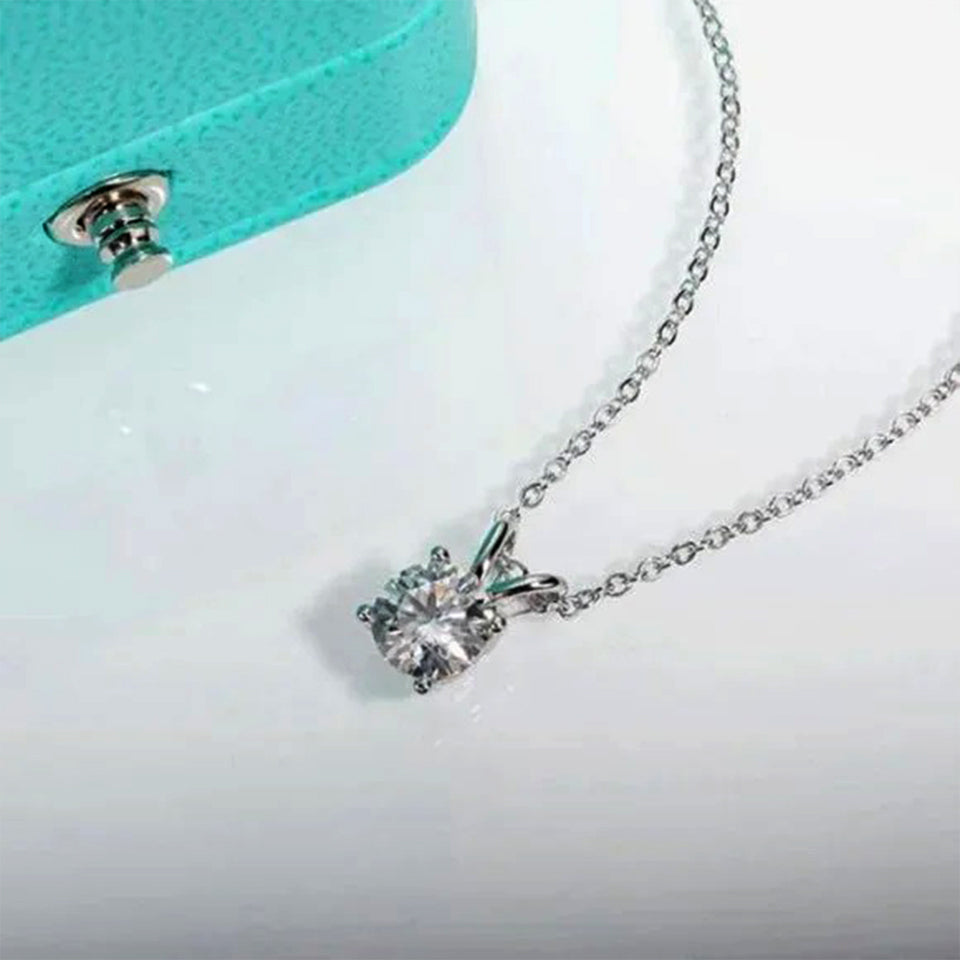 Solitaire Pendant Necklace