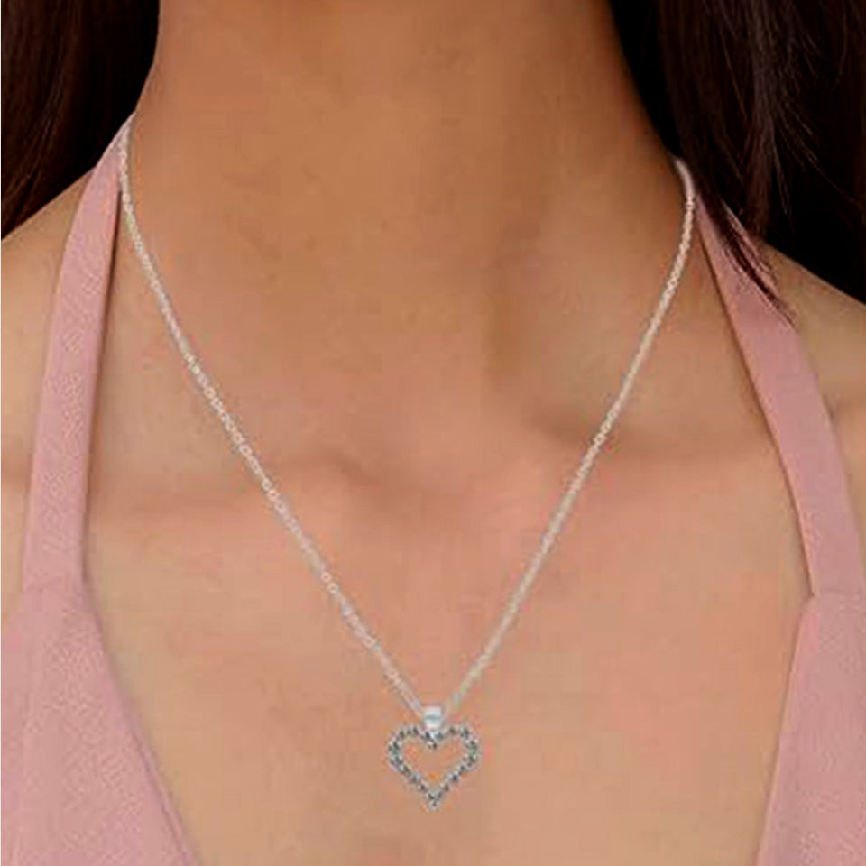 Finerock Heart Pendant Necklace