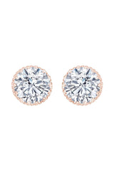 Moissanite Solitaire Stud