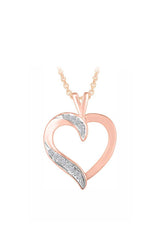 Dazzle Heart Pendant Necklace