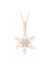 Snowflake Pendant Necklace