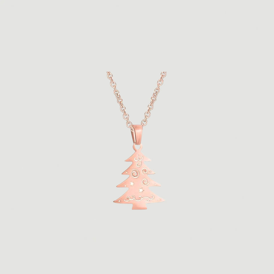 Christmas Theme Pendant Necklace