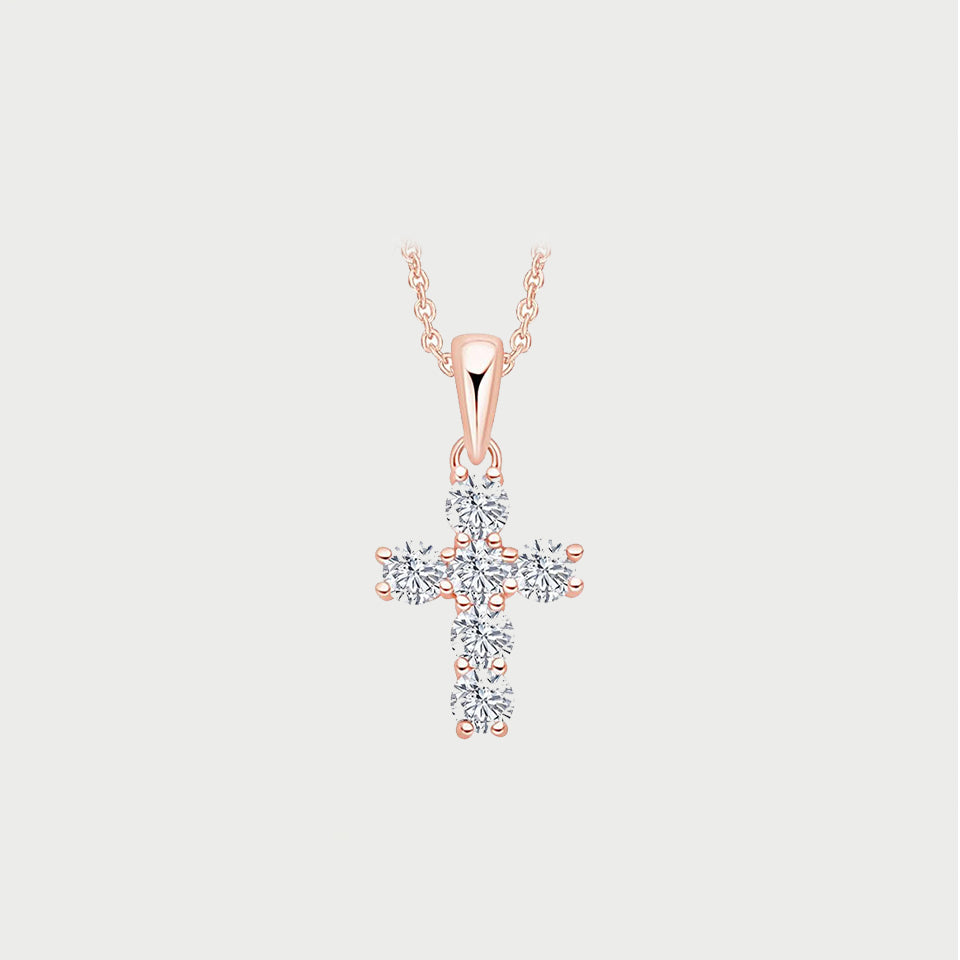 Religious Cross Pendant Necklace