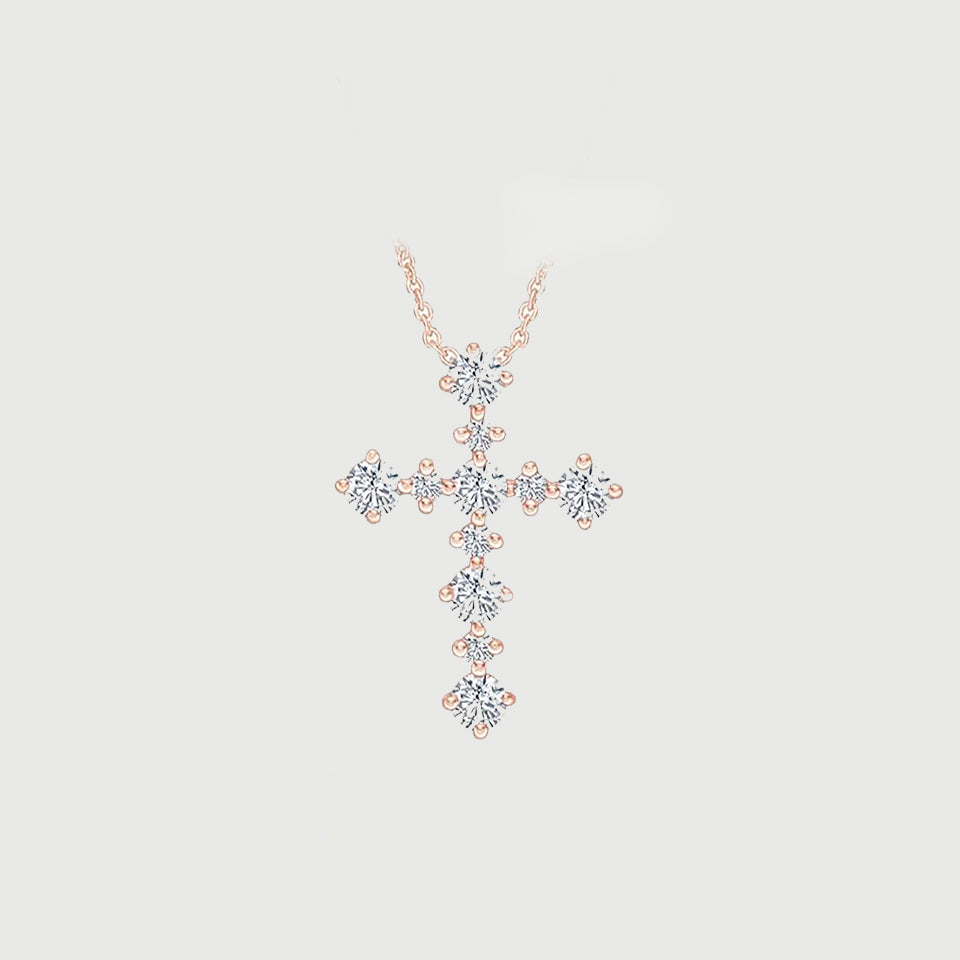 Stylish Cross Pendant Necklace