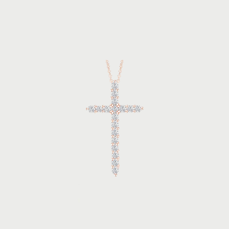 Stunning Cross Pendant Necklace