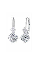 Moissanite Hypoallergenic Hoop Earrings